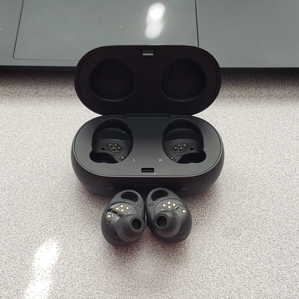 Samsung Galaxy Buds - True Wireless Earbud Headphones - Cosmic Black